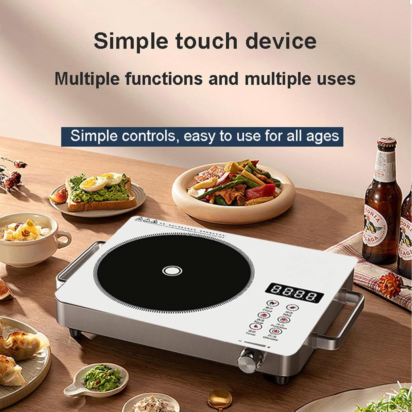 RAF Multifunctional Electric Stove 3500W | Infrared Cooker for All Types of Cookware