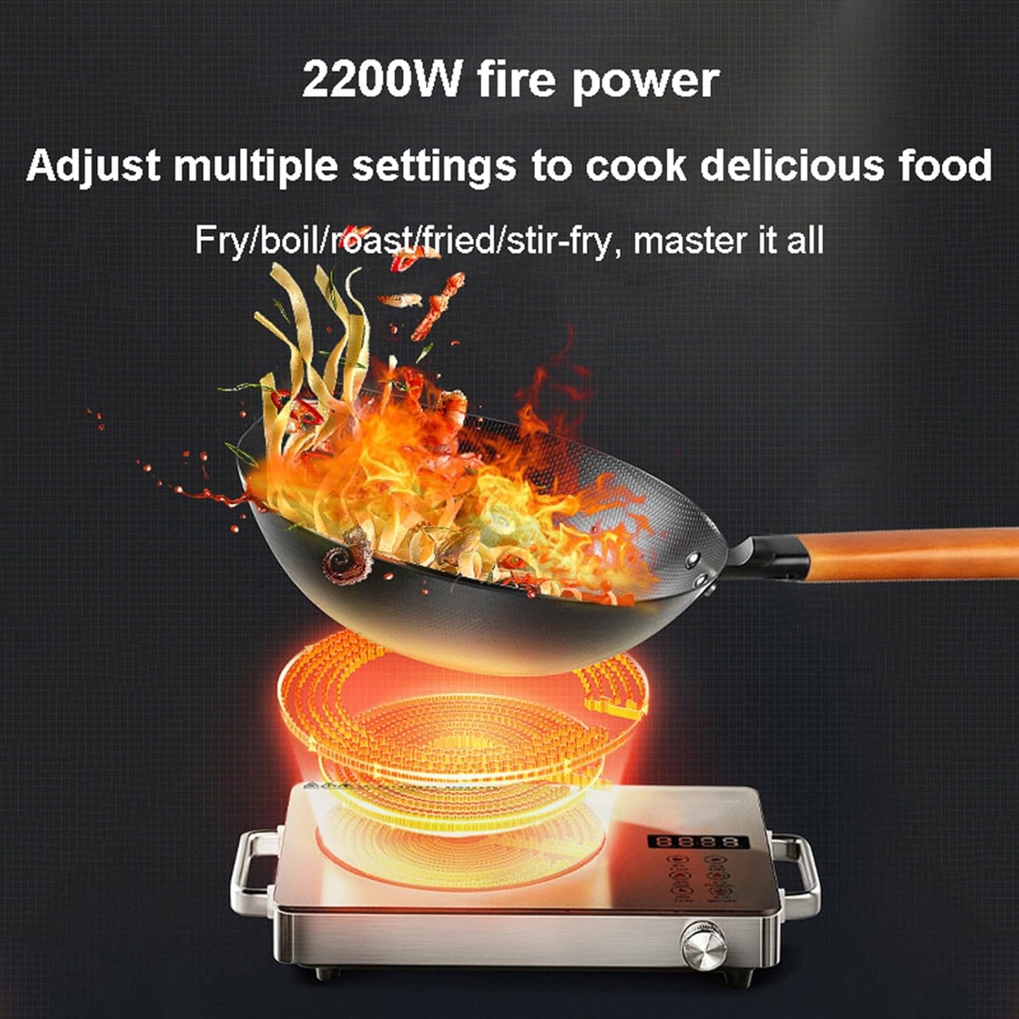 RAF Multifunctional Electric Stove 3500W | Infrared Cooker for All Types of Cookware