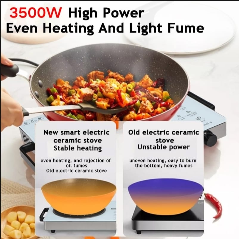 RAF Multifunctional Electric Stove 3500W | Infrared Cooker for All Types of Cookware