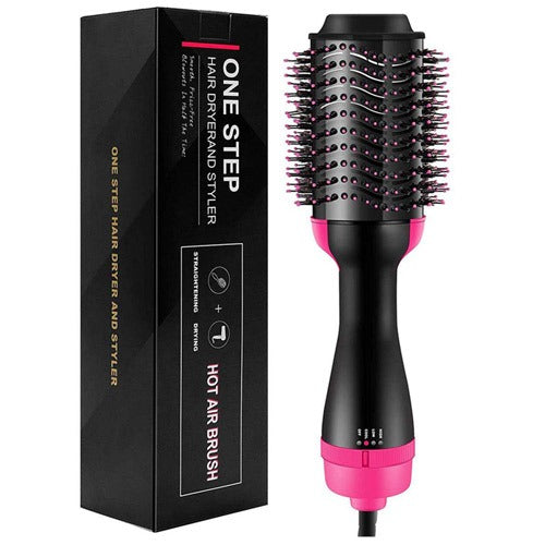 3-in-1 One Step Hot Air Brush Hair Dryer & Styler | Dry, Straighten & Volumize