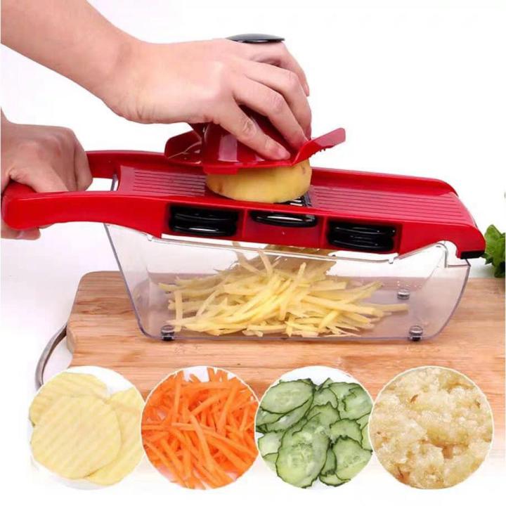 10-in-1 Mandoline Slicer | Slice, Chop & Grate in Seconds