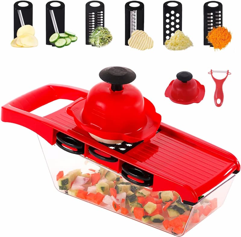10-in-1 Mandoline Slicer | Slice, Chop & Grate in Seconds