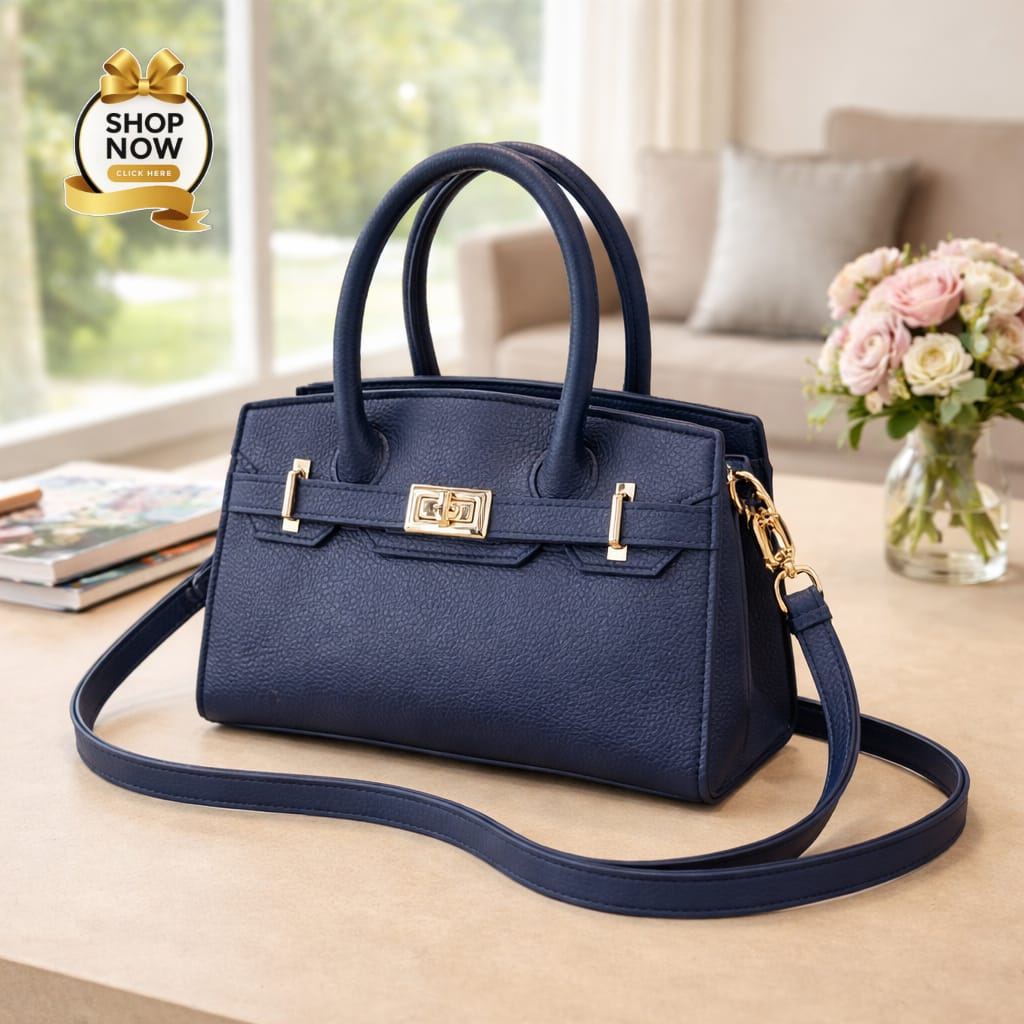 Stylish Shoulder Bag For Girls Premium Fashion Handbag With Belt Elegant Design | Green